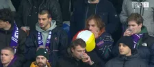 Antwerpse humor rondom veld van Beerschot, fans nemen strandballen mee 