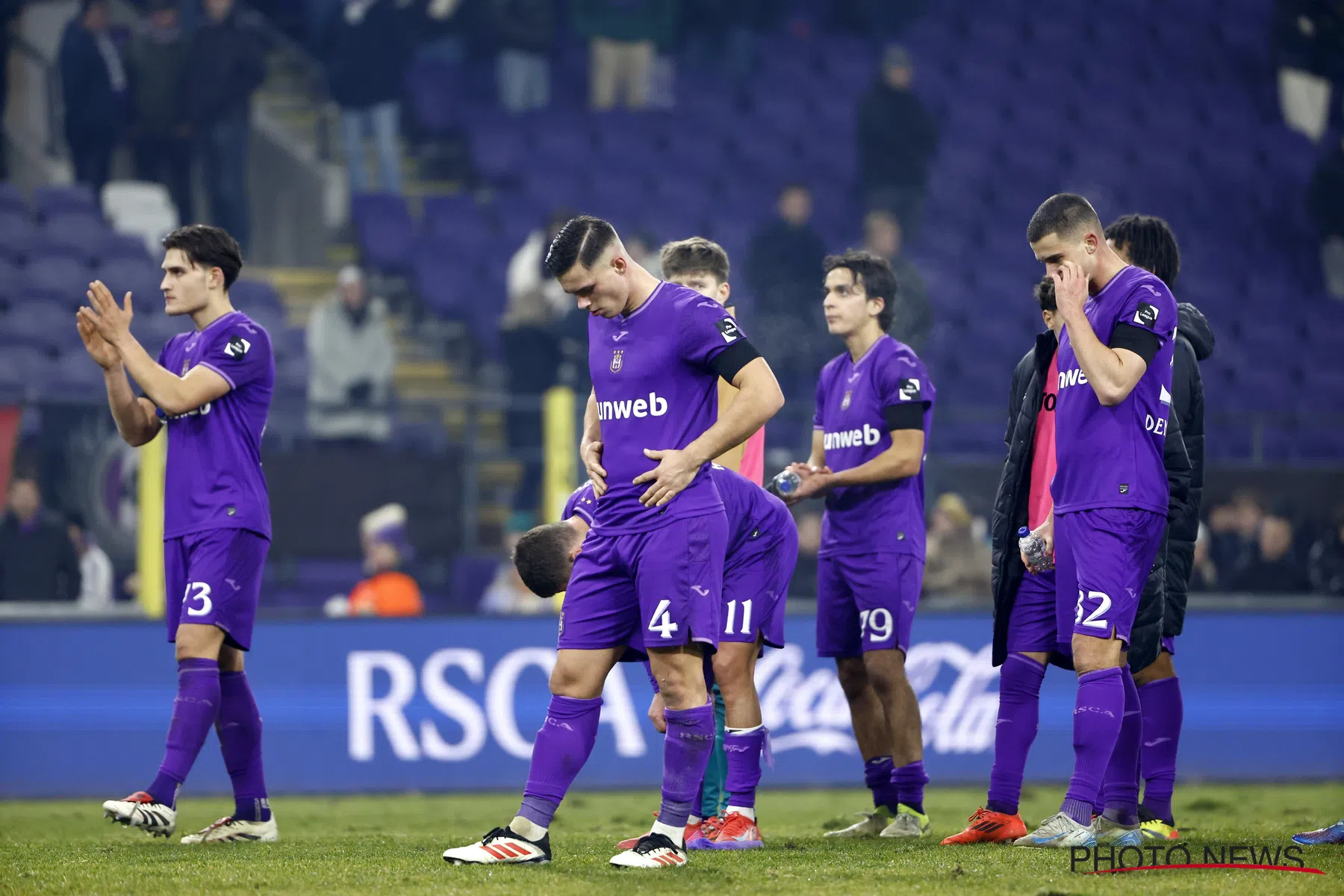 Degryse hard voor RSC Anderlecht na nederlaag tegen Club Brugge