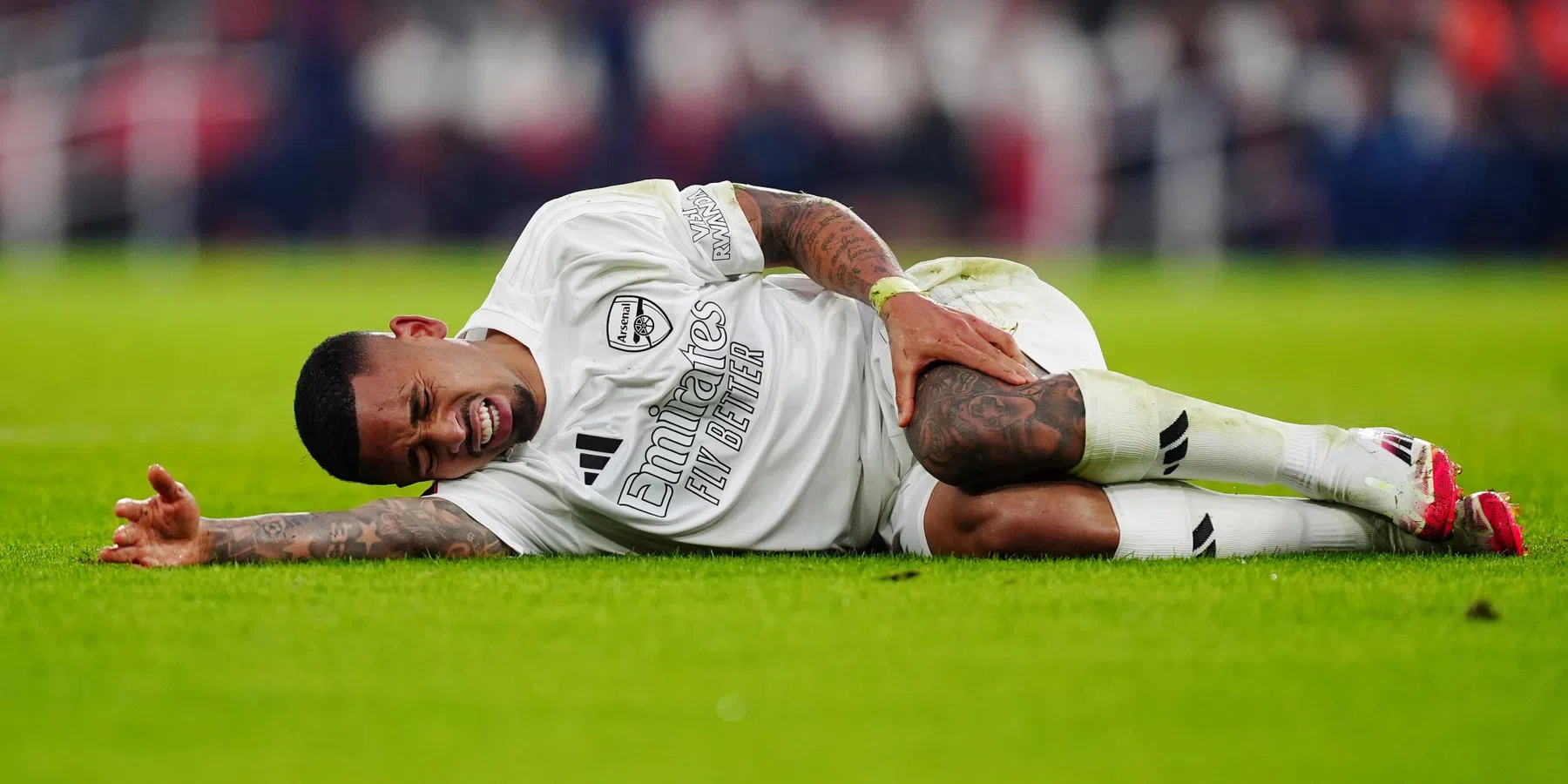 Gabriel Jesus ernstig geblesseerd, Arsenal zoekt opvolger