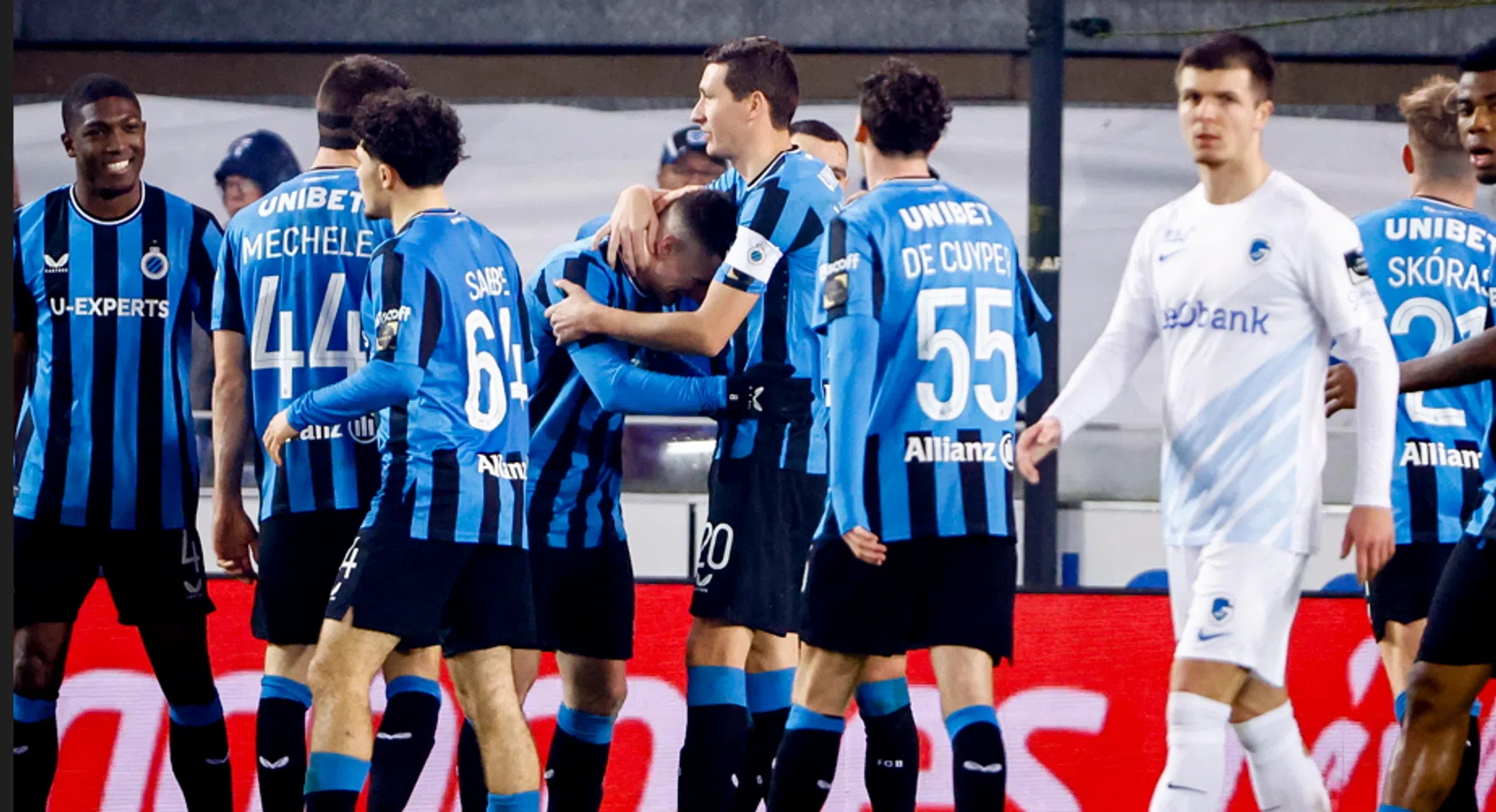 Wedstrijdverslag halve finales van de Beker van België, Club Brugge wint van Genk