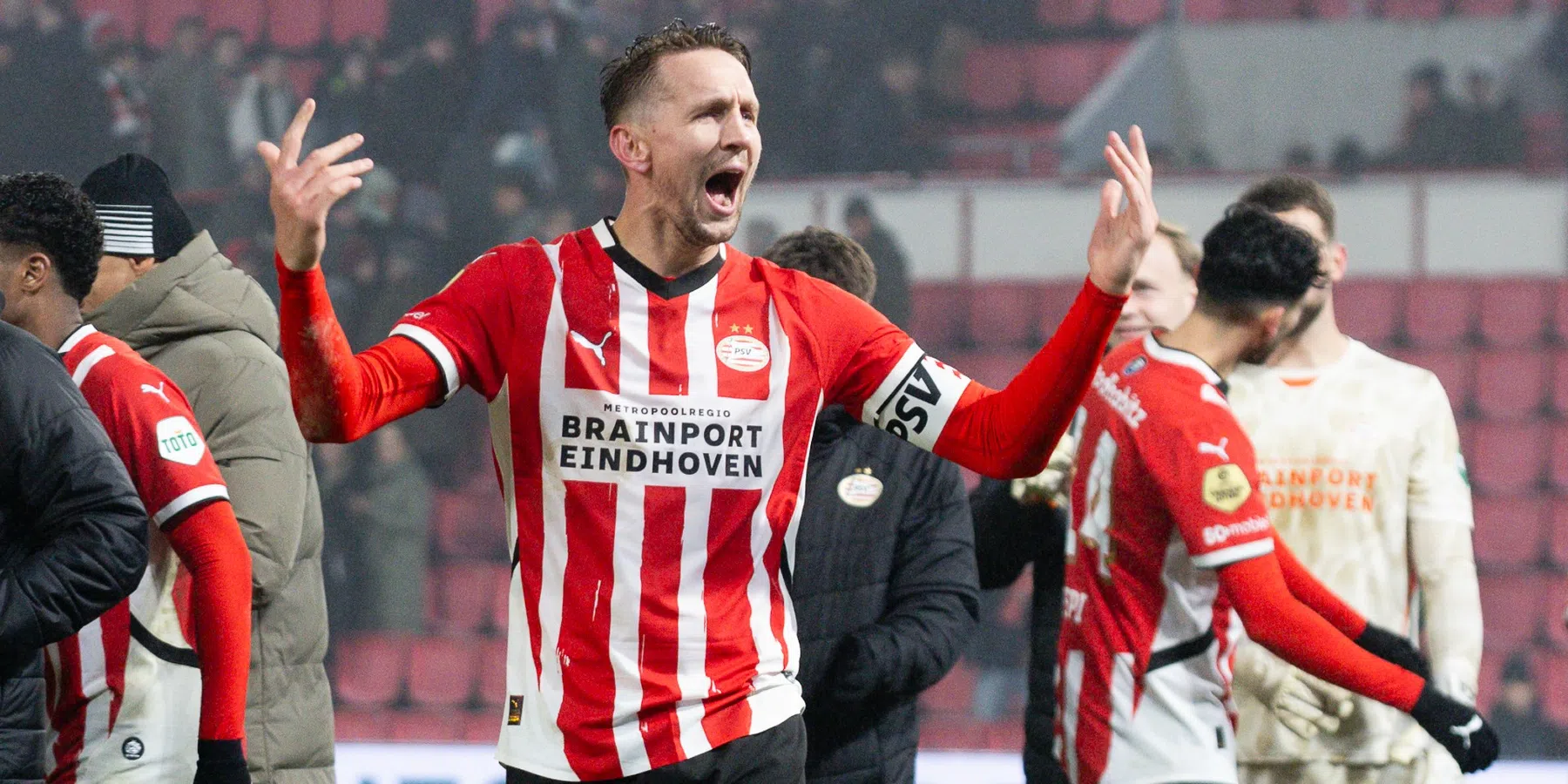 Reactie Luuk de Jong na PSV - Excelsior