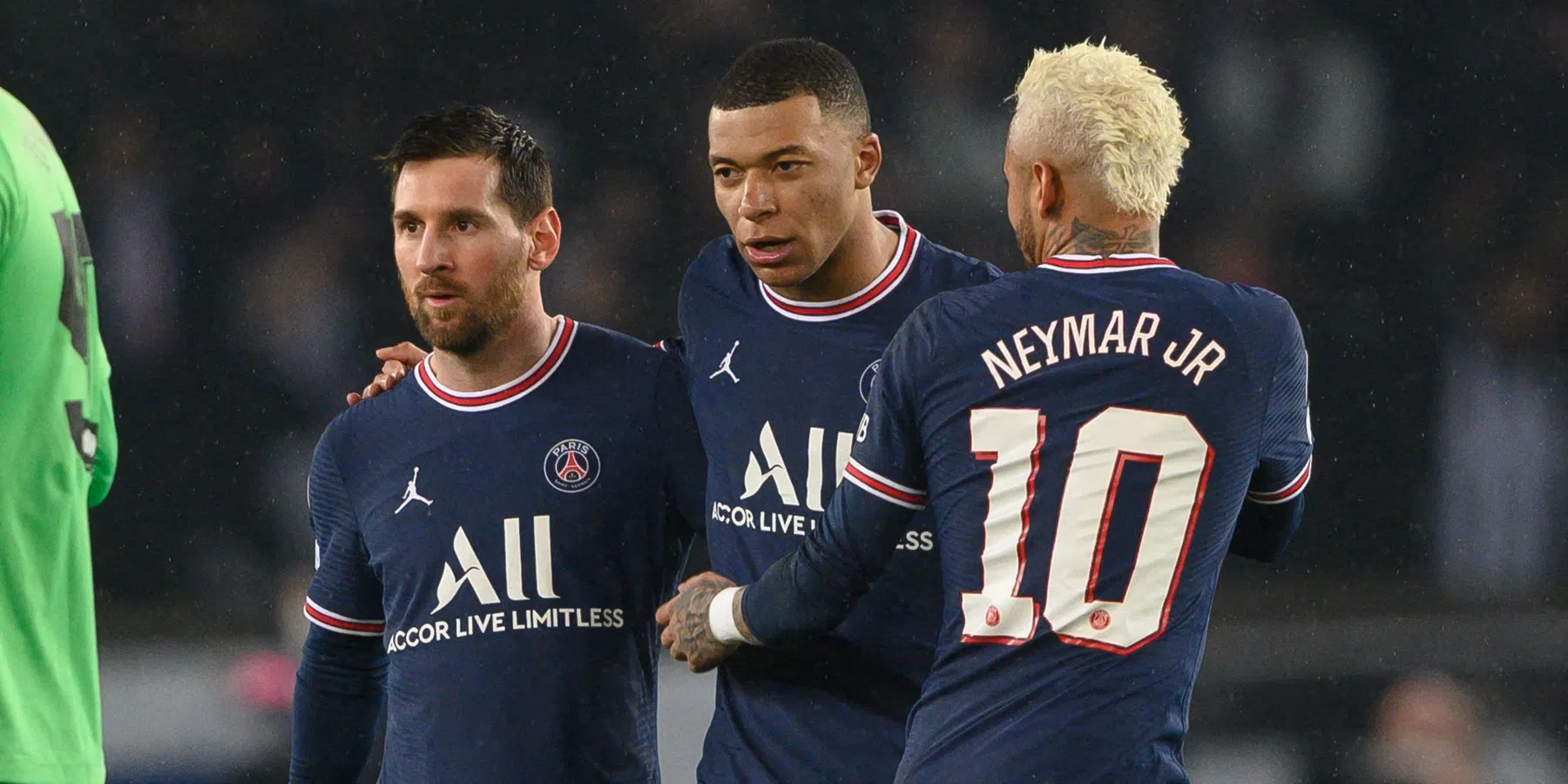 Neymar over Mbappé en Messi bij PSG