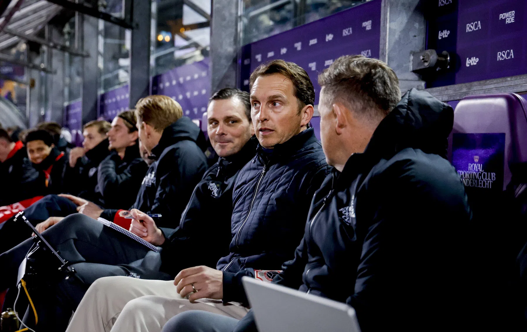 Antwerp-coach De Roeck tevreden met 1-0 nederlaag op Anderlecht