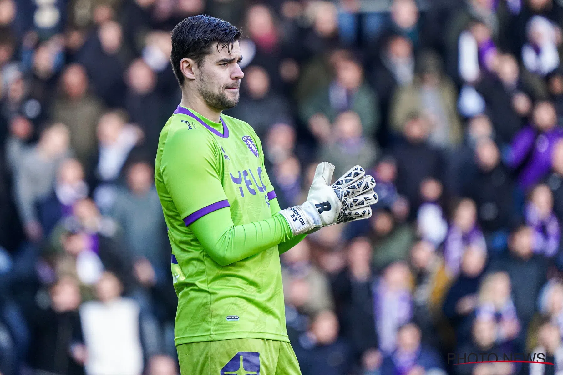 Beerschot keeper Nick Shinton kijkt uit naar terugkeer bij Club Brugge