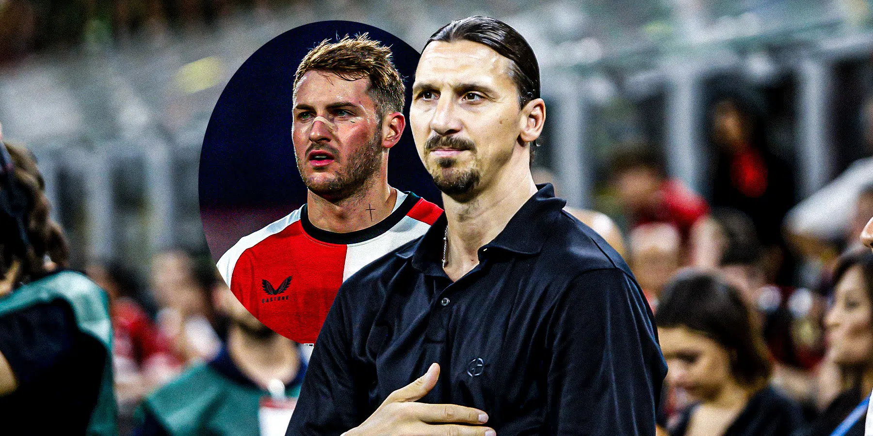 Santiago Gimenez krijgt complimenten van Zlatan Ibrahimovic