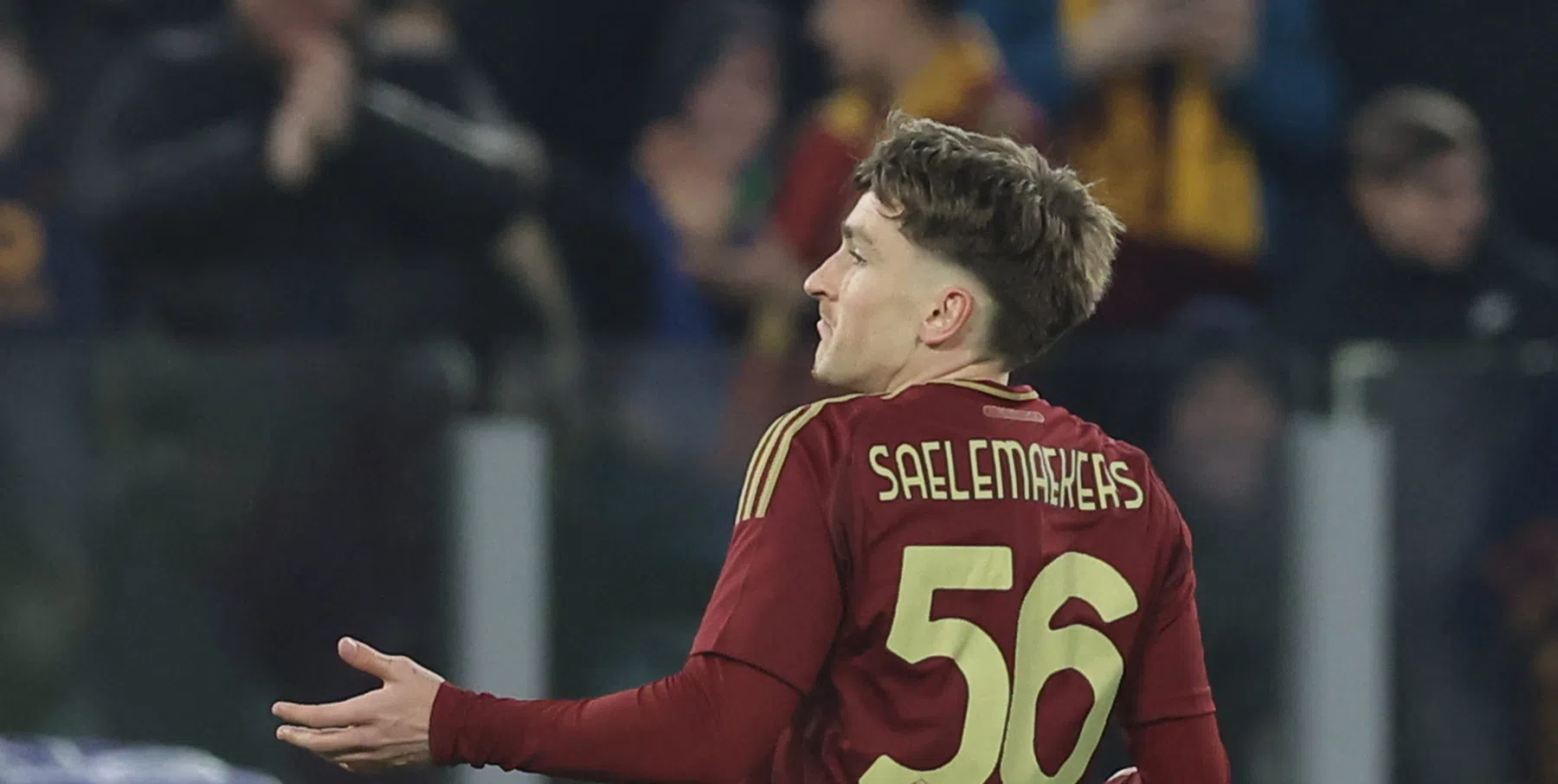 Saelemaekers helpt Roma met prachtgoal mee aan 24 op 30