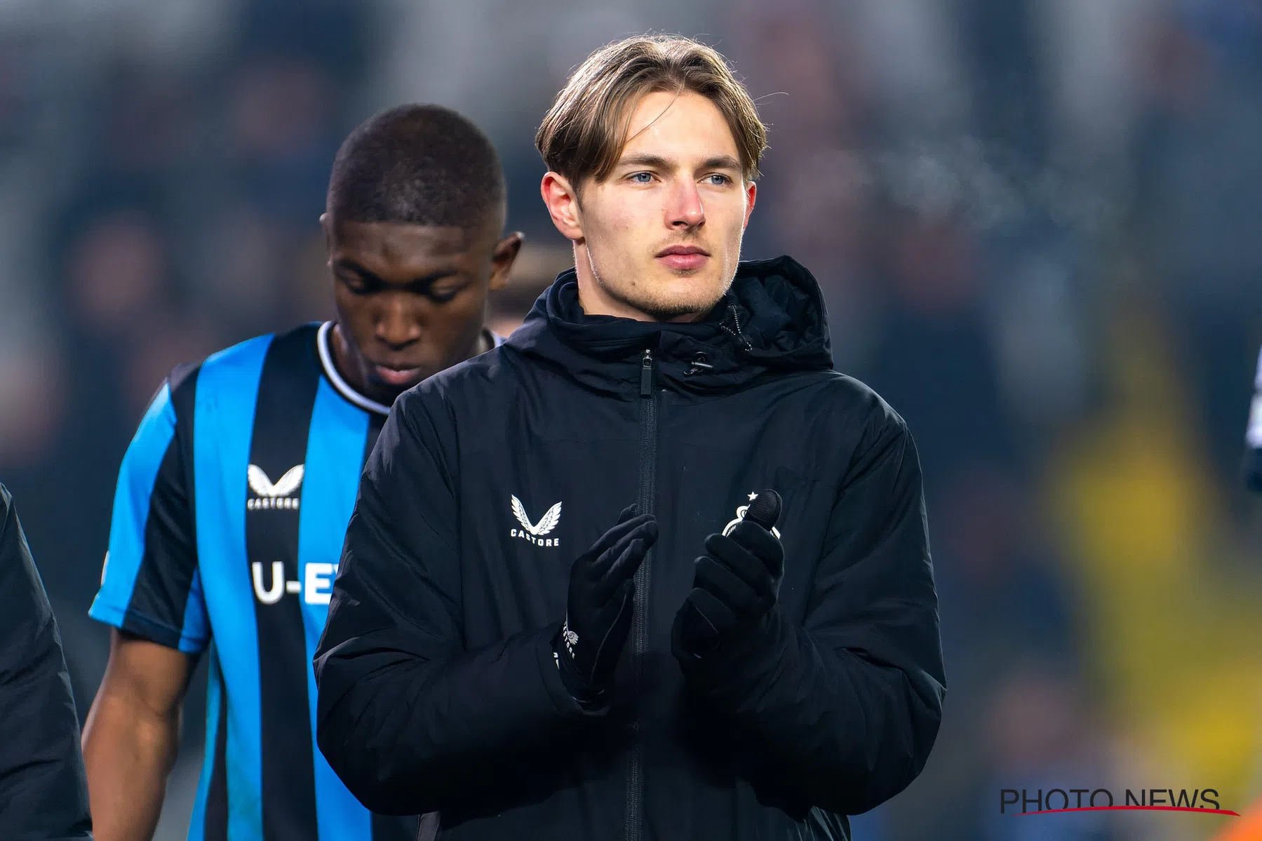 Robin Veldman vol lof over Kaye Furo en Romeo Vermant van Club Brugge