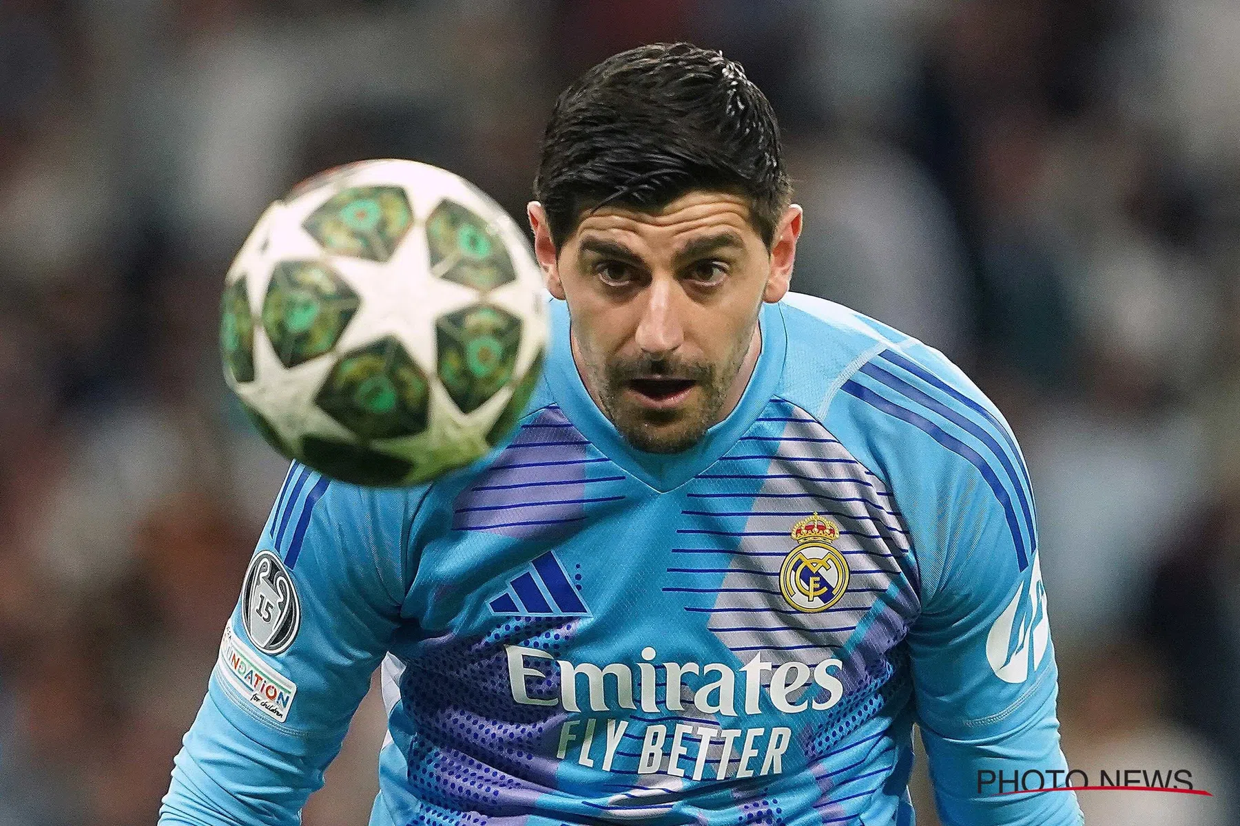 Atletico Madrid-fans vandaliseren tegel Thibaut Courtois