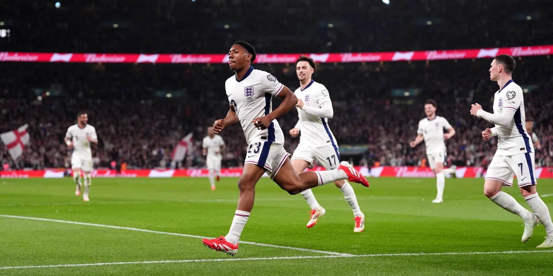 Engeland verslaat Albanië met 2-0