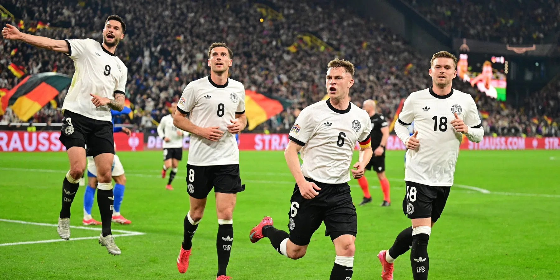 Duitsland komt met schrik vrij na comeback Italië