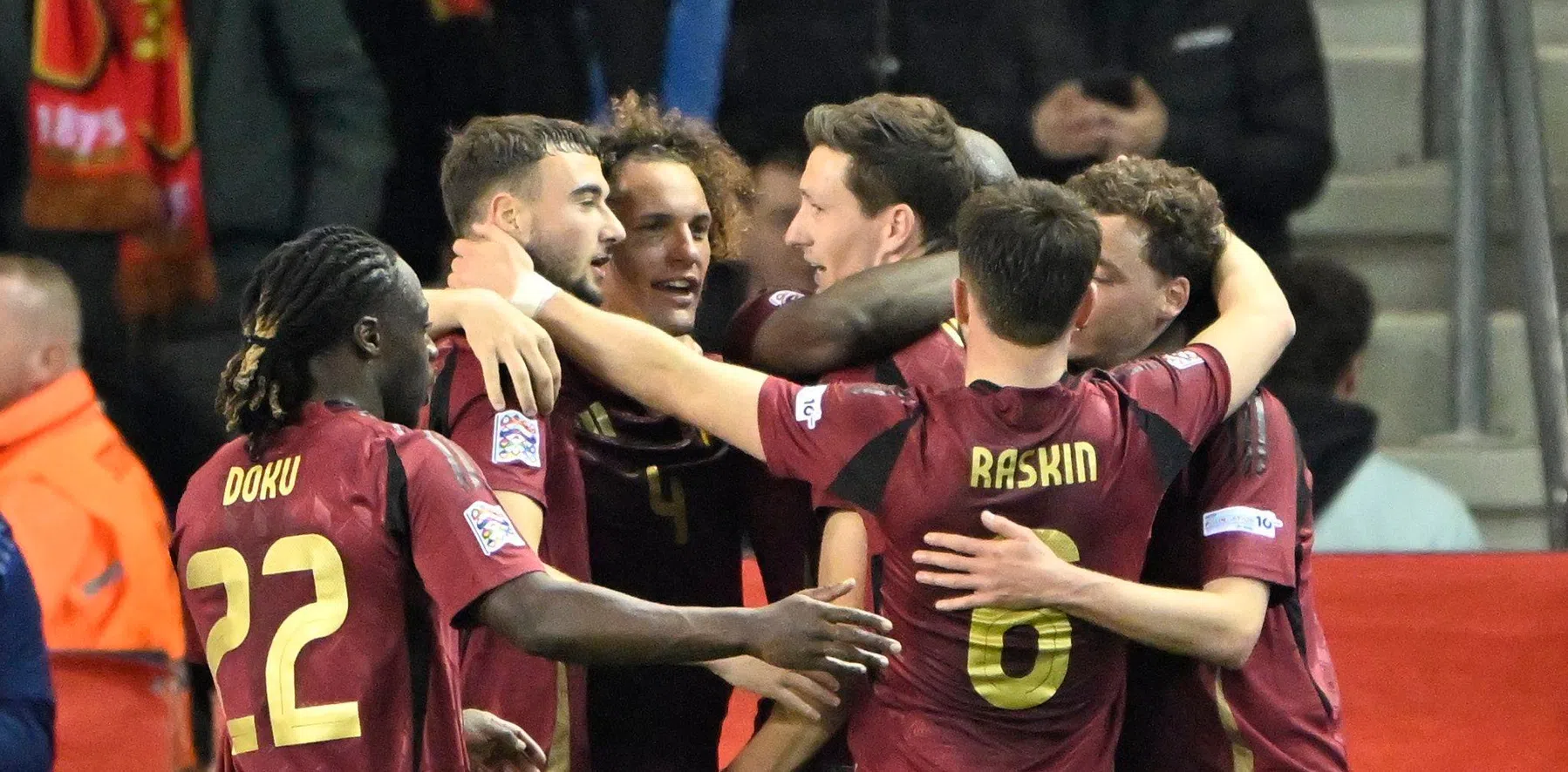 Rode Duivels troeven Oekraïne af en blijven bij elite Nations League