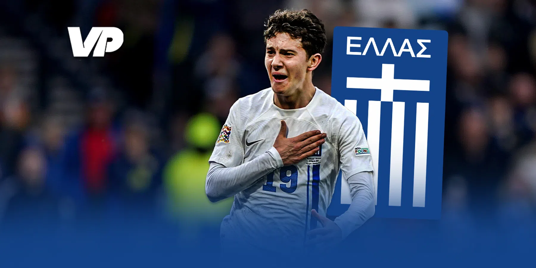 Tijd voor Voetbal lovend over Karetsas (KRC Genk) na eerste goal voor Griekenland