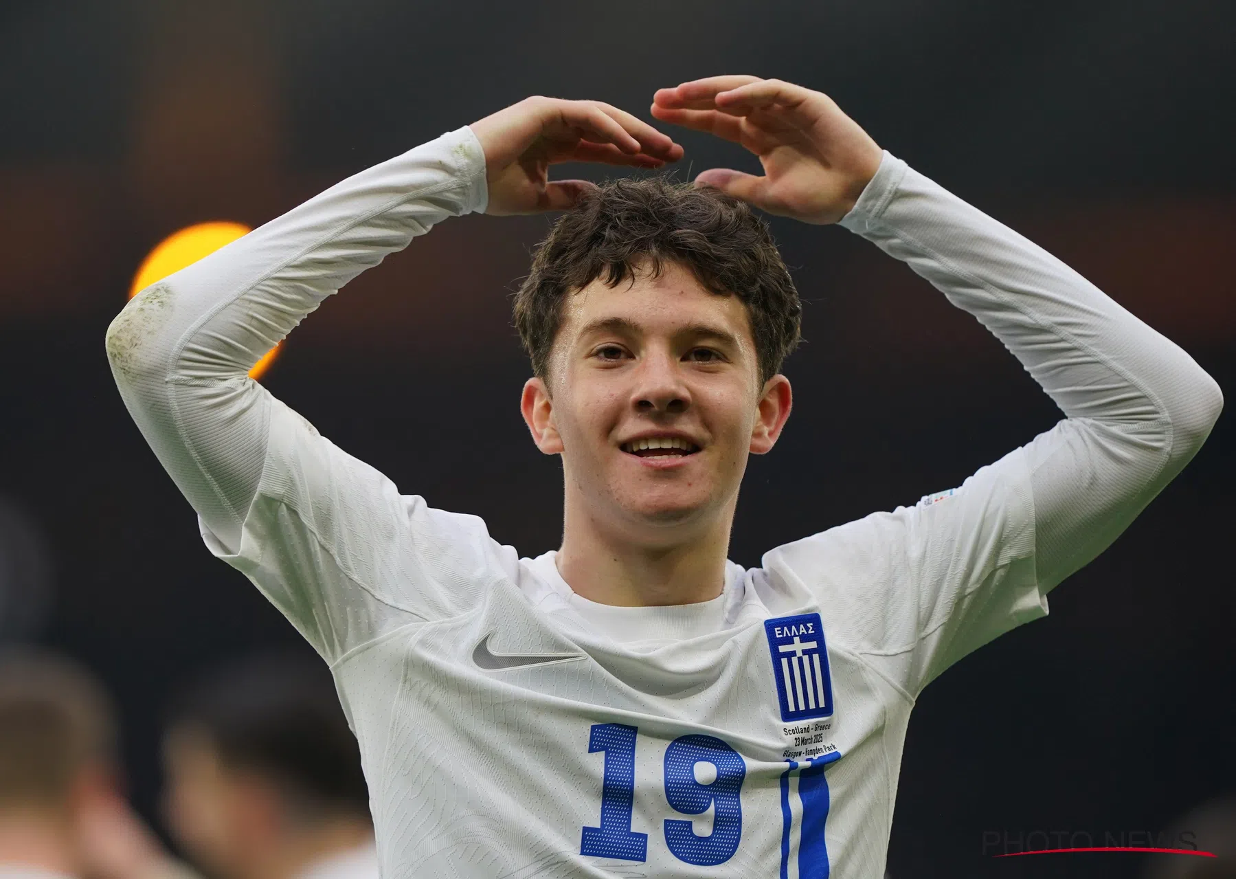Konstantinos Karetsas jongste doelpuntenmaker ooit in de Nations League
