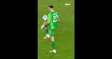 Scaloni niet blij met vernederende actie Martinez tegen Brazilië