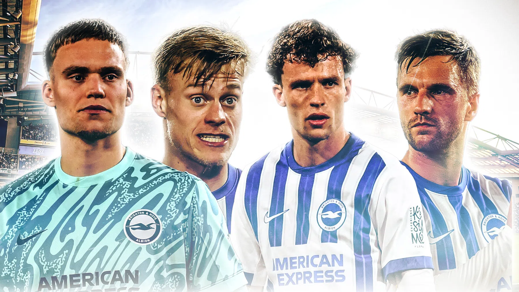 'Verbruggen maakt naam, Van Hecke massive figure bij Brighton'