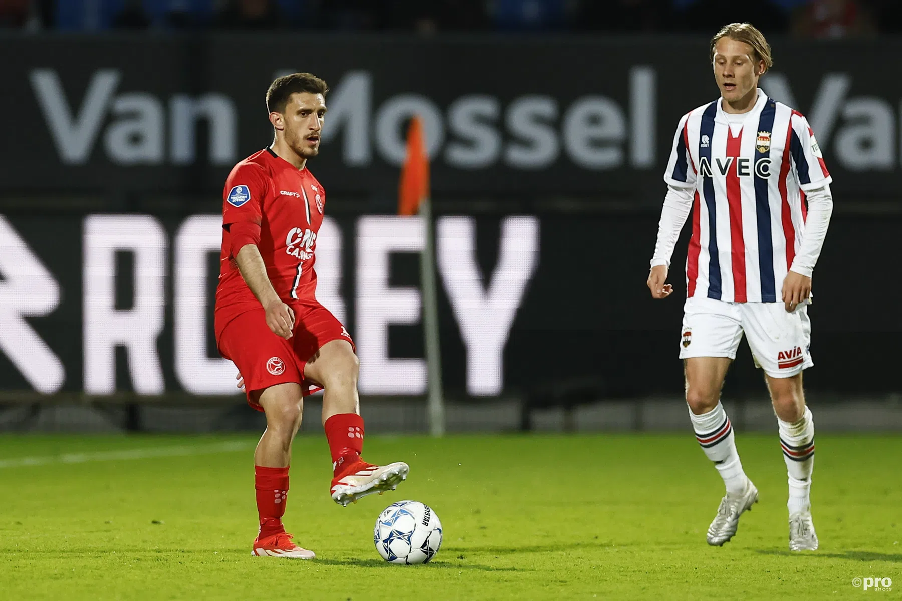 Zagaritis niet van de leg door spugende Willem II-fan