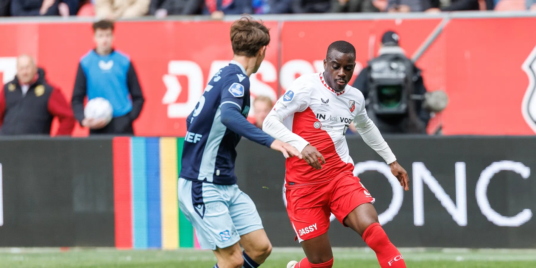 Utrecht verstevigt derde plek in eigen huis in lastig duel met Heerenveen