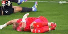 Thumbnail for article: Pijnlijke beelden: harde botsing Cillessen, per brancard van het veld