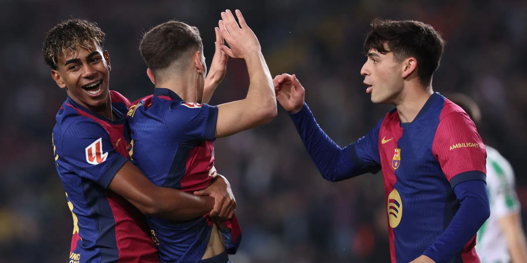 Barcelona speelt gelijk tegen Real Betis