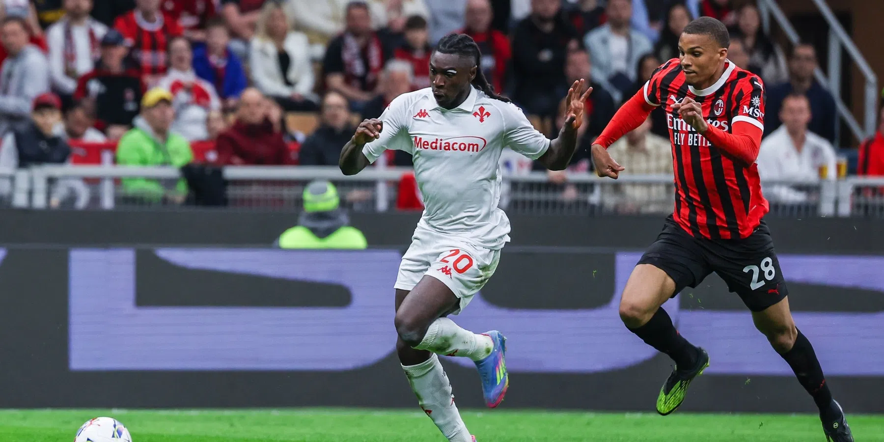 AC Milan komt met invaller Giménez niet verder dan gelijkspel tegen Fiorentina