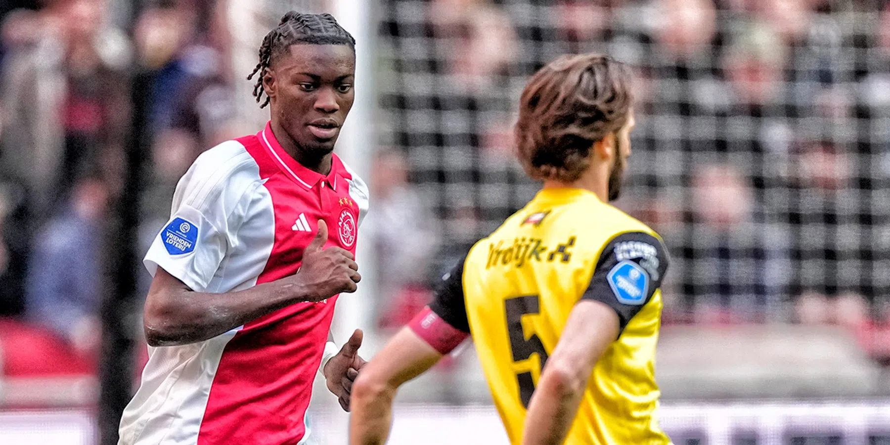 Ajax-debutant Konadu lacht om flinke flater