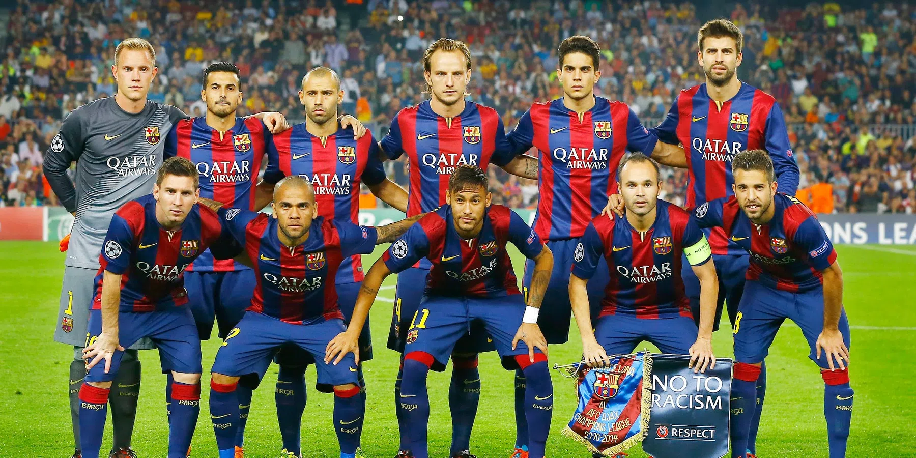 Ter Stegen over Messi