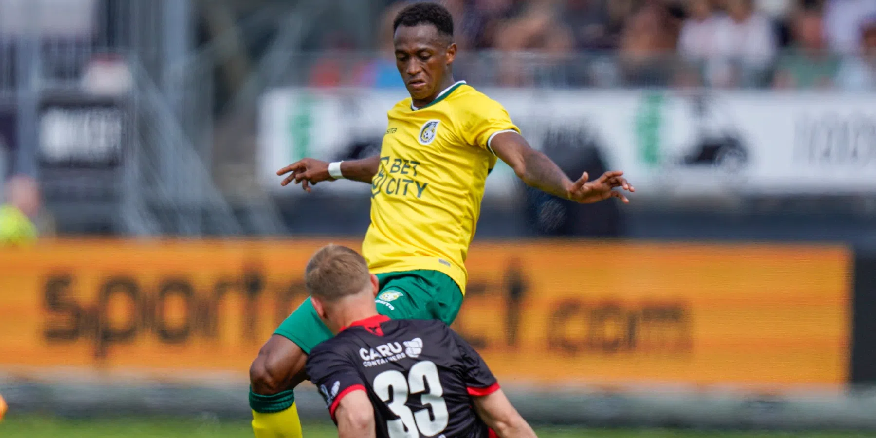 Verhuurde Fortuna Sittard-speler Úmaro Embaló betrapt op doping