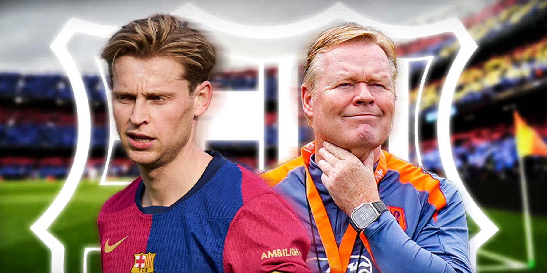 Koeman geniet van De Jong: 'Hij is weer de Frenkie die iedereen graag ziet'