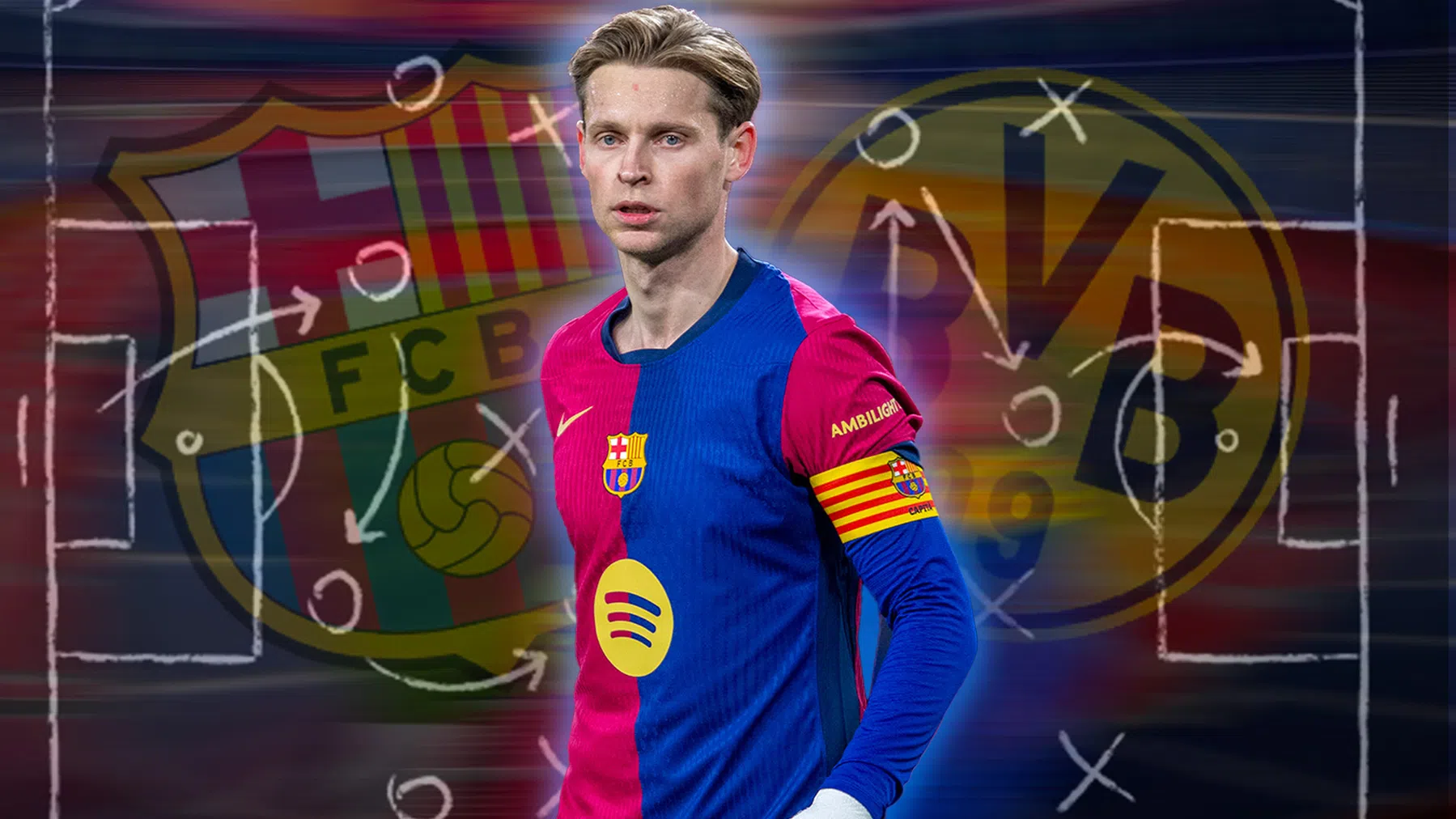 Hoe 'motor' Frenkie Dortmund constant weet te frustreren