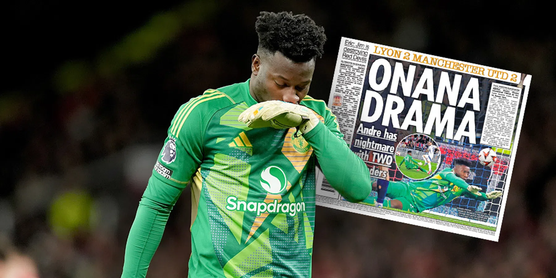 Engelse pers over Onana