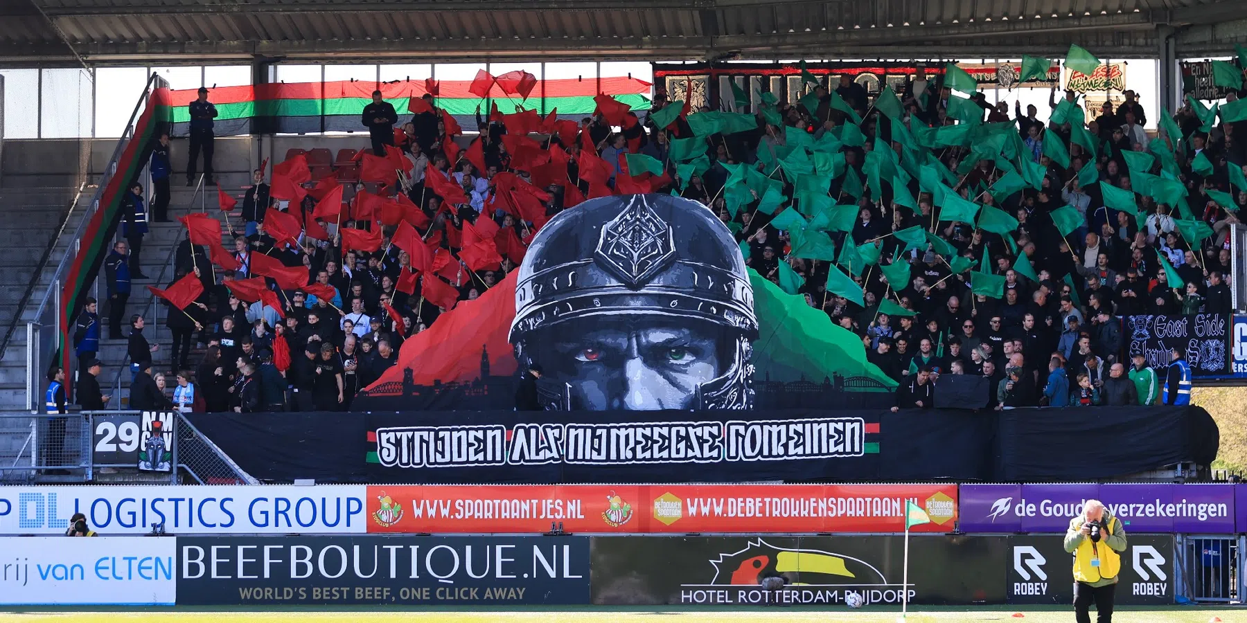 NEC-fans boycotten uitwedstrijd tegen Ajax
