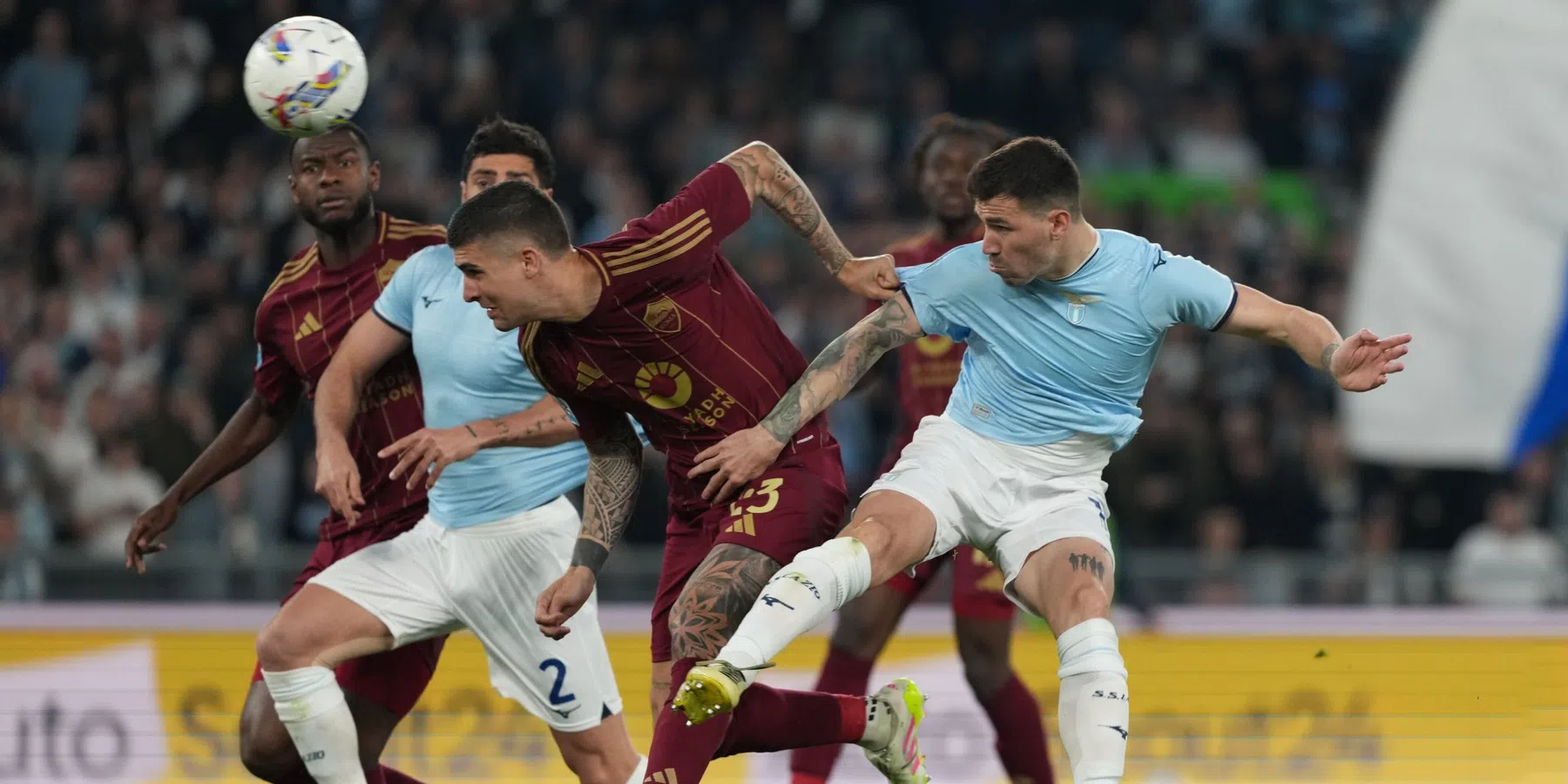 Romeinse derby kent geen winnaar: Lazio en AS Roma delen de punten