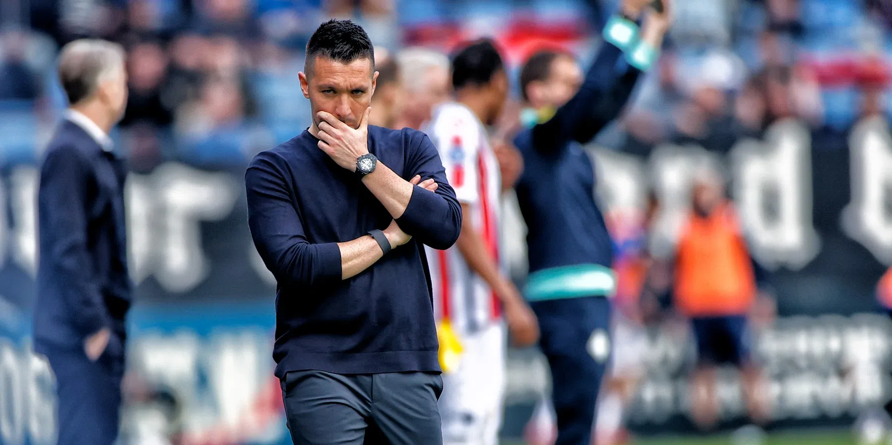 Francesco Farioli na Willem ll - Ajax