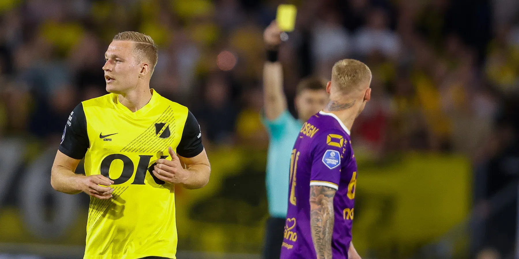 Kenneth Perez behoorlijk kritisch over NAC Breda