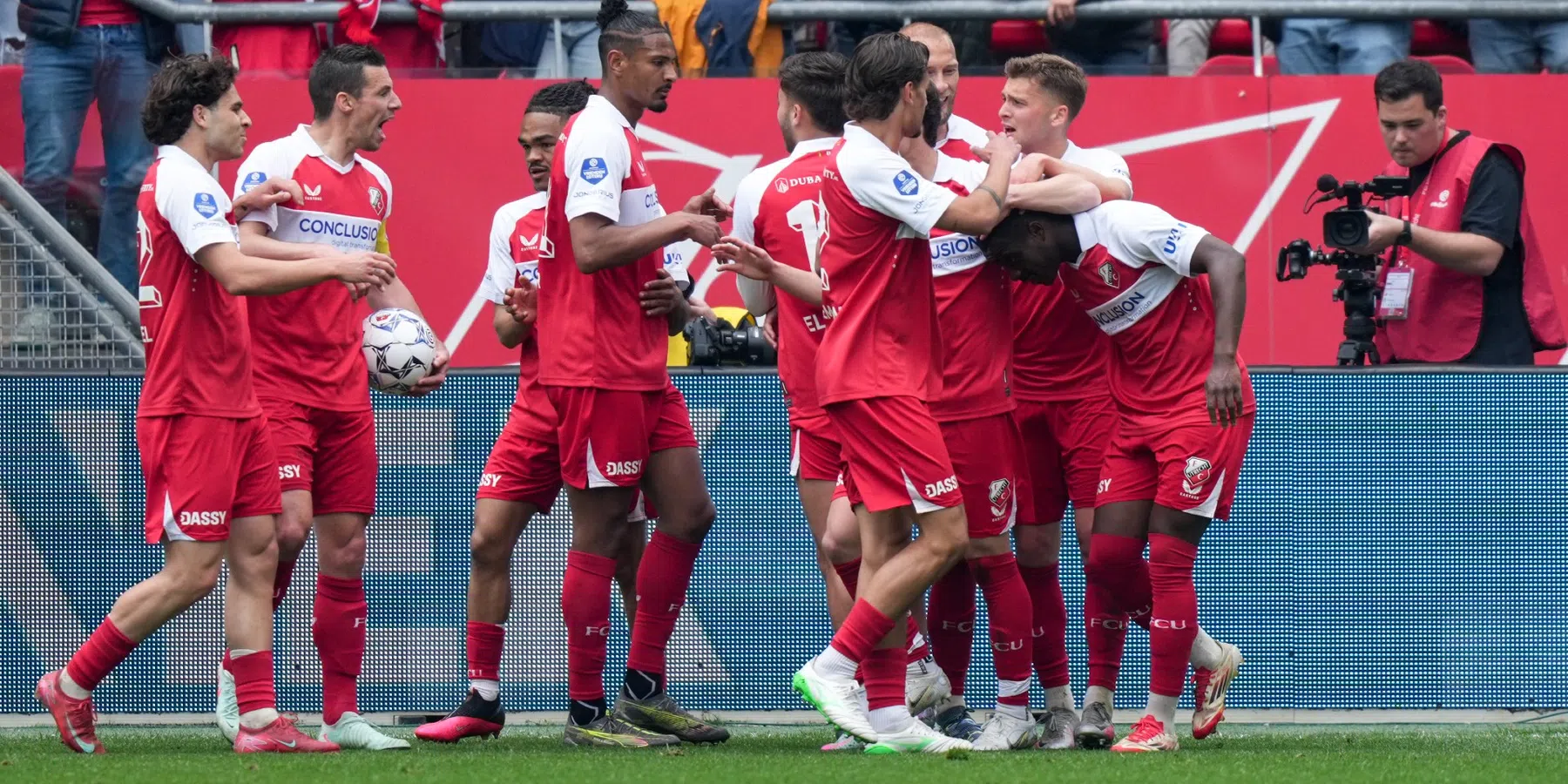 Utrecht rekent af met Groningen en doet nog mee om plek drie
