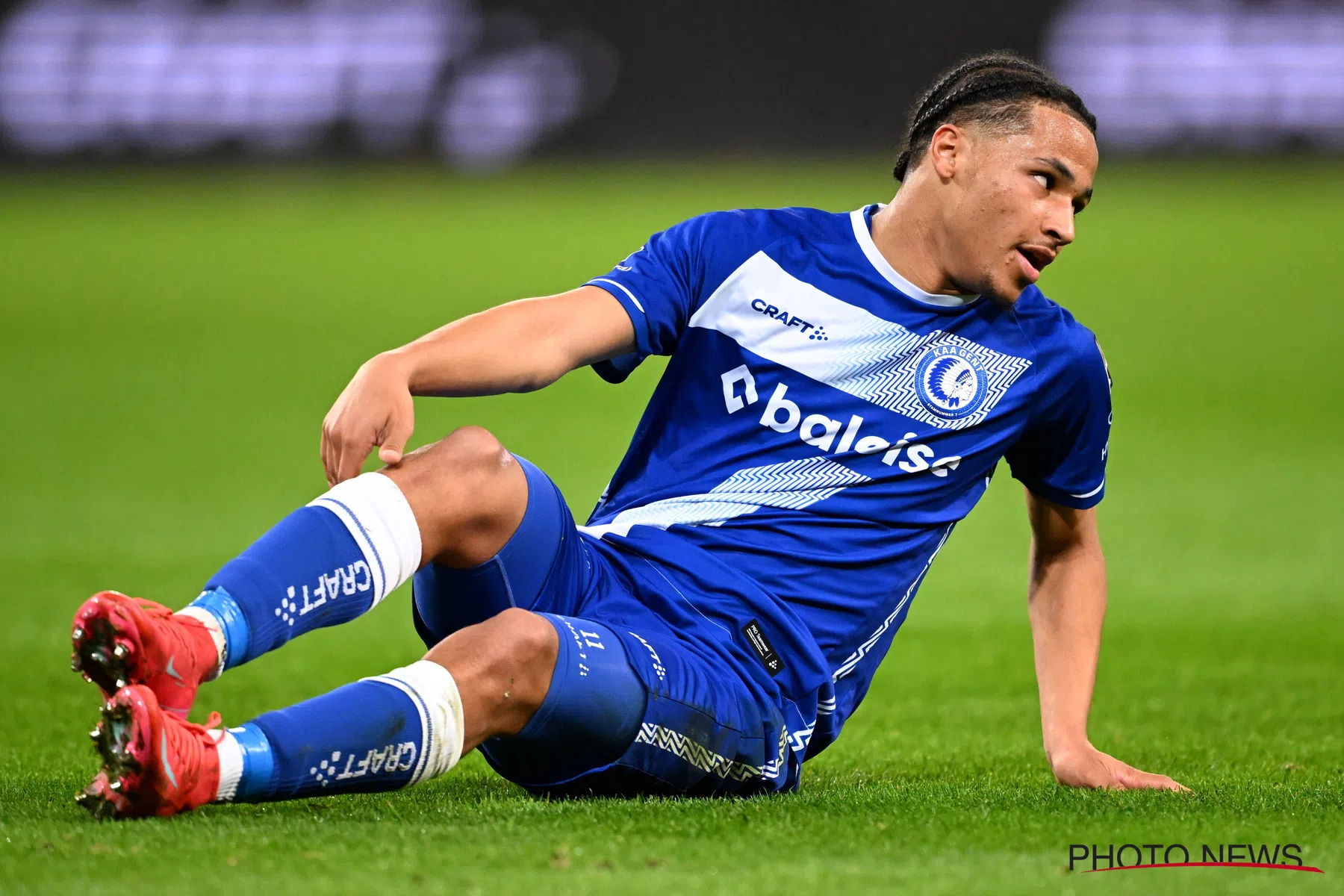 Aime Omgba over tijd bij KAA Gent