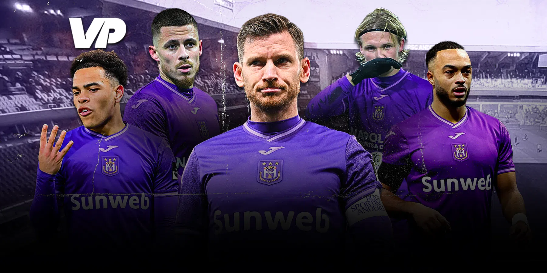 Overzicht blessures van Anderlecht dit seizoen