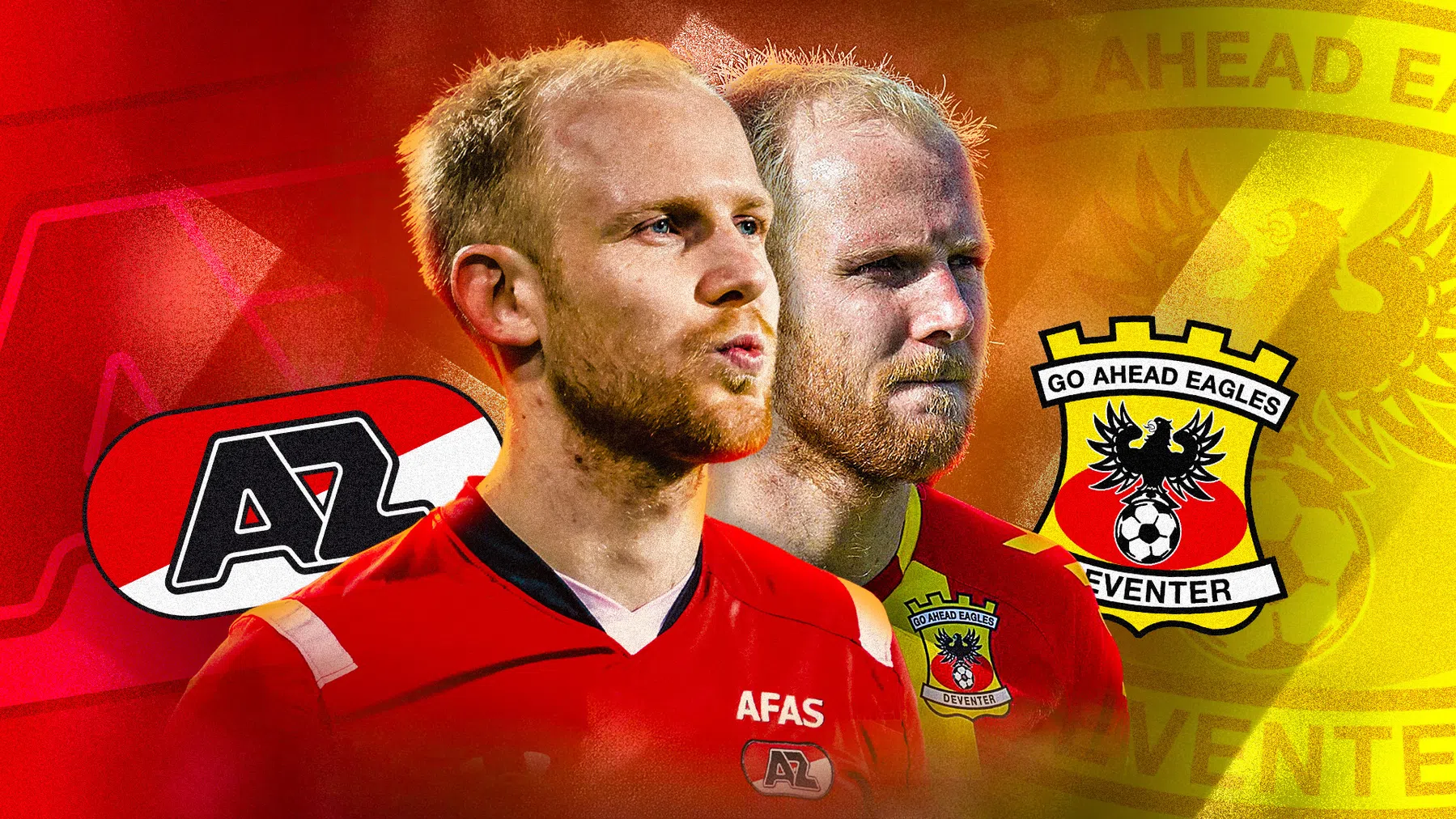 Interview Jop van der Linden over bekerfinale AZ - Go Ahead