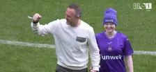 Mooi: Dappere Anderlecht-fan mag dankzij Make-A-Wish aftrap geven bij RSC Anderlecht