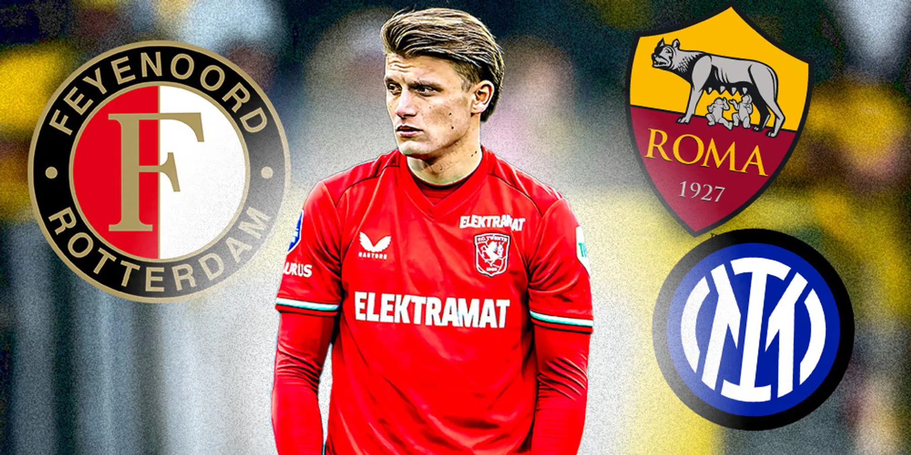 'Steijn in belangstelling van Inter en Roma'