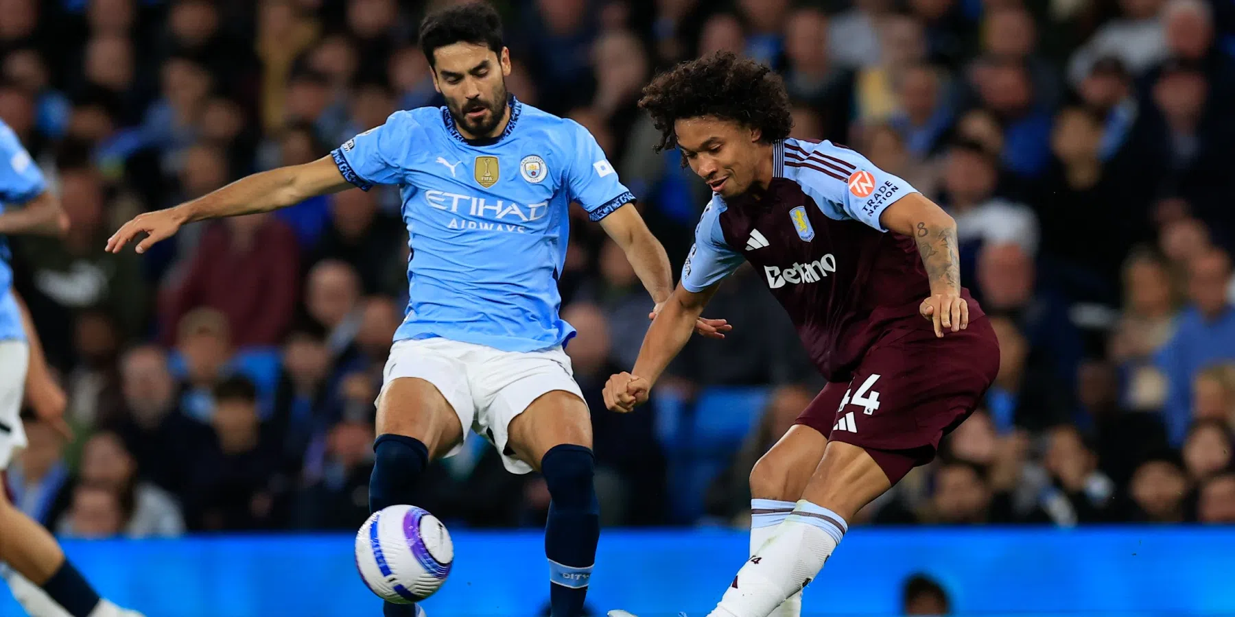 Man City verslaat Aston Villa in absolute slotfase