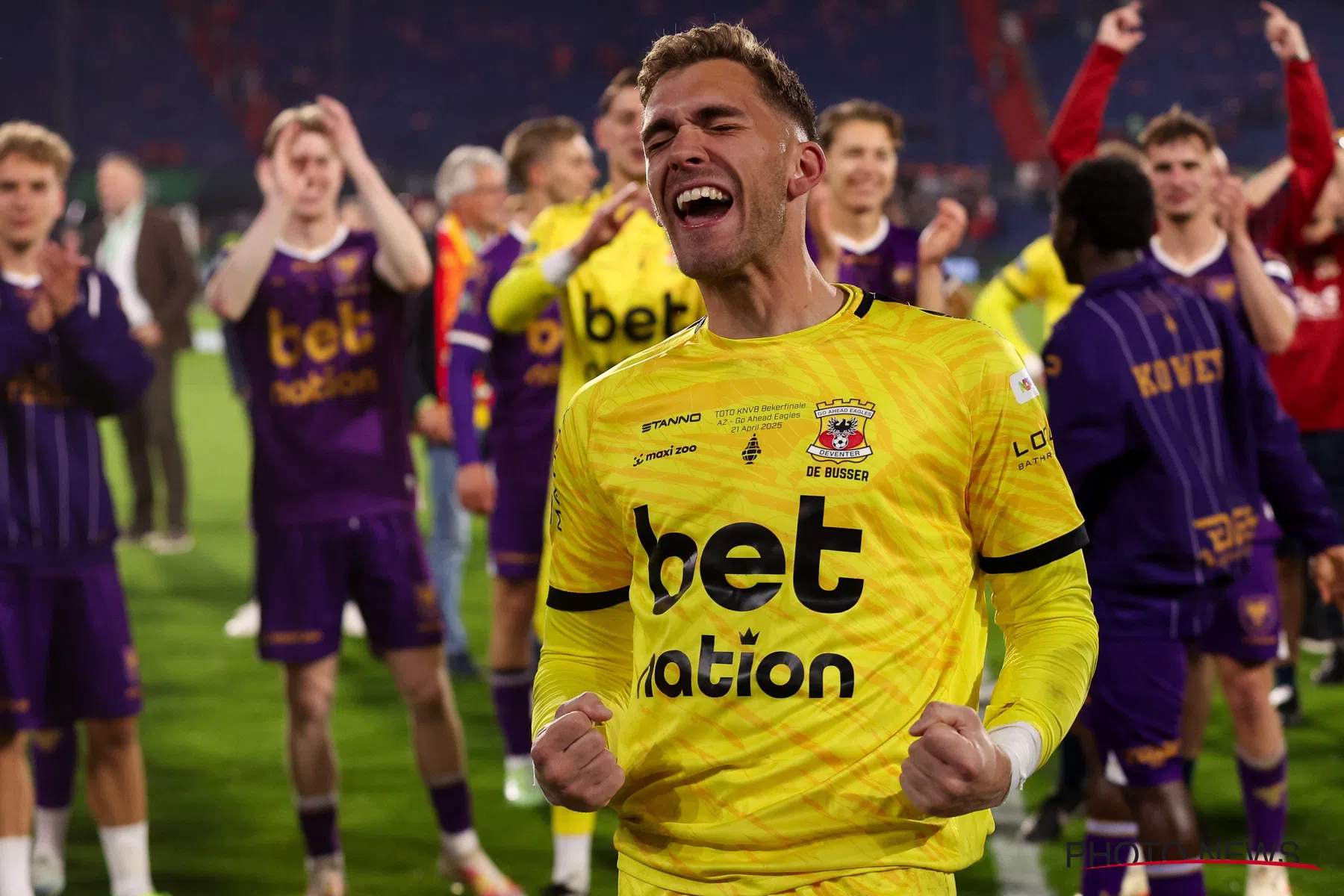 Jari De Busser na bekertriomf met Go Ahead Eagles
