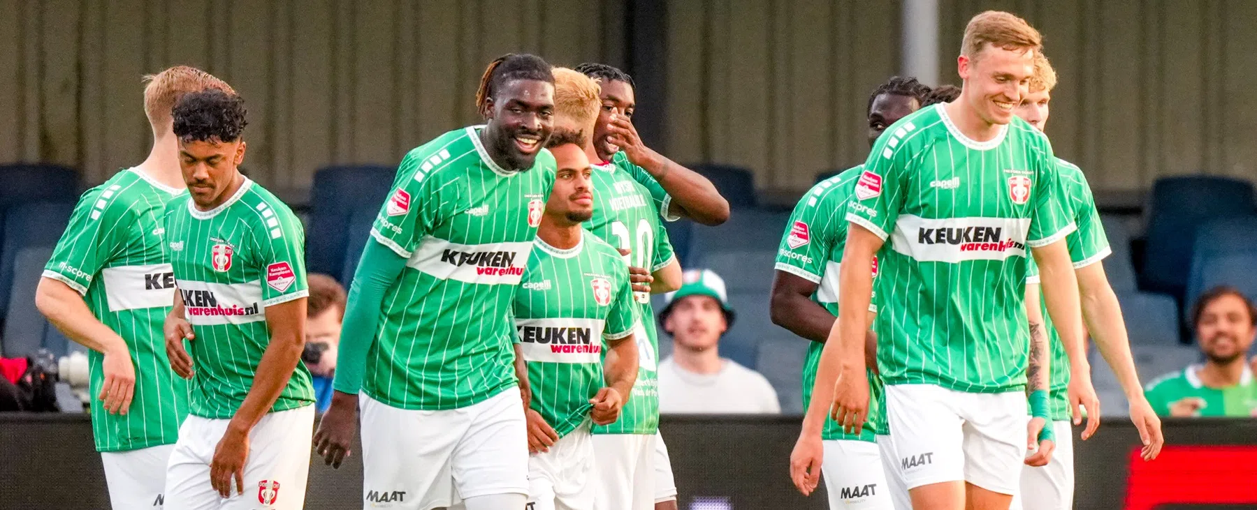 Overzicht Keuken Kampioen Divisie-wedstrijden