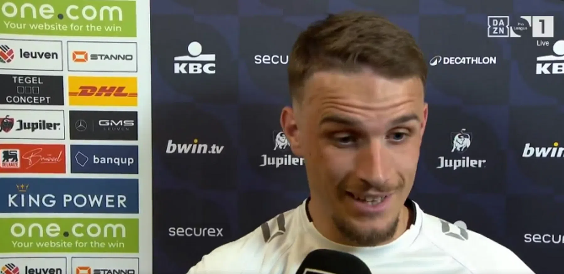 Thibaud Verlinden mist slotfase in OHL - Standard door toiletbezoek