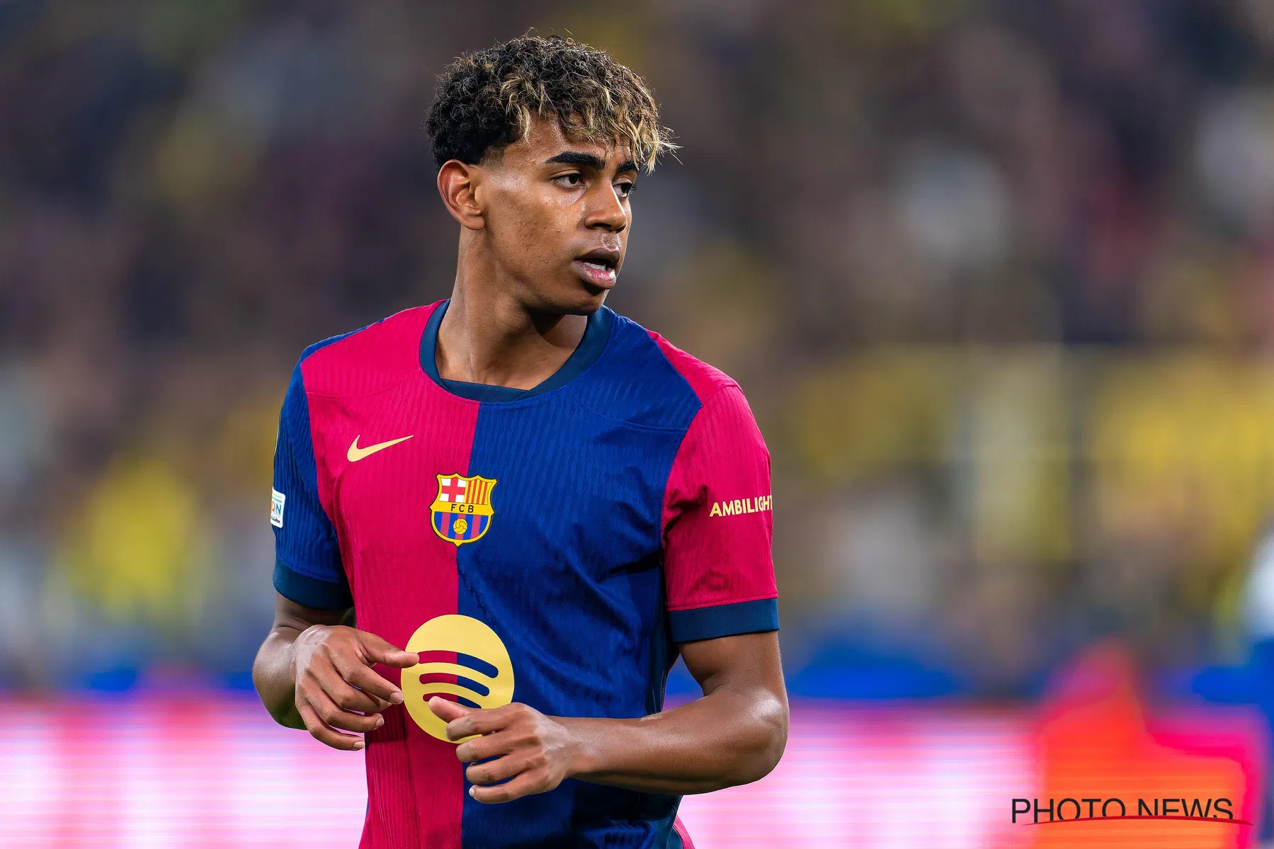 Lamine Yamal (Barcelona) na de gewonnen Copa del Rey tegen Real Madrid