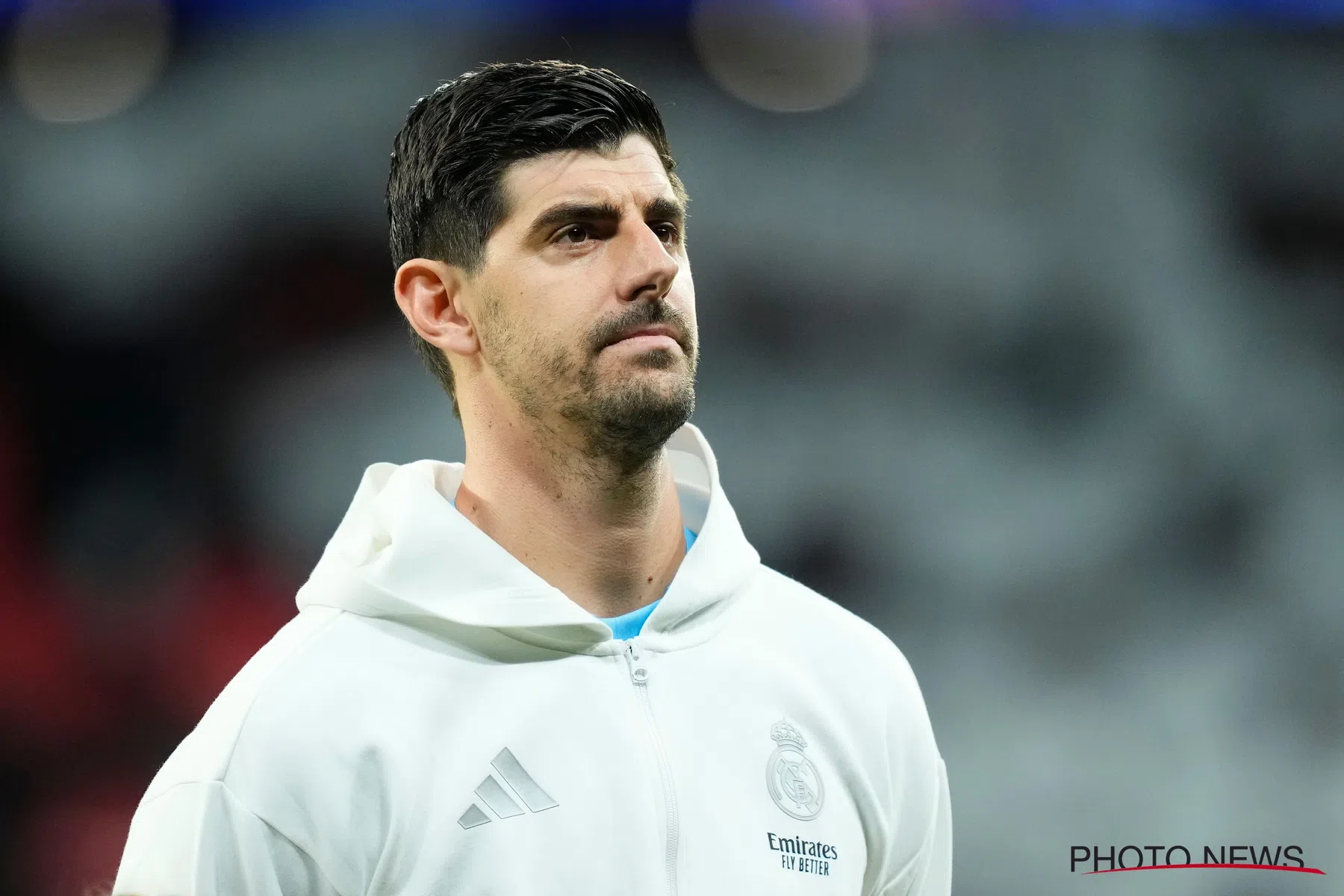 Thibaut Courtois in de fout tijdens Spaanse bekerfinale Real Madrid en Barcelona