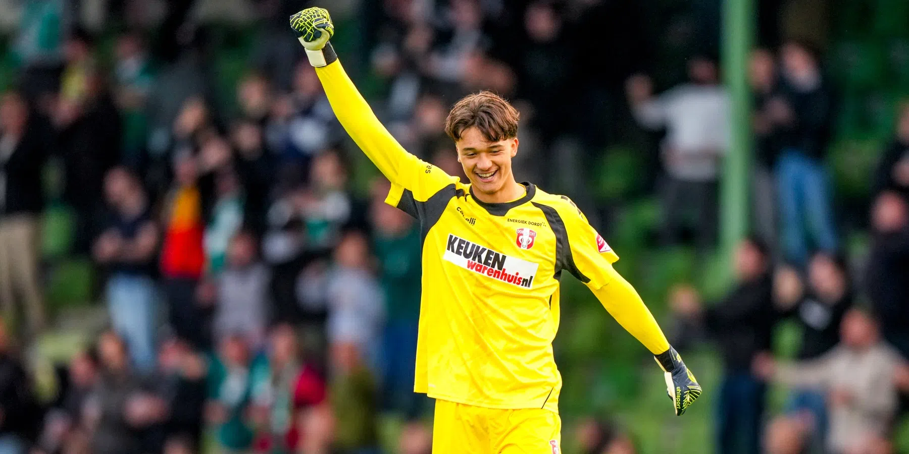 FC Dordrecht-doelman Berger wil Feyenoord 1 halen