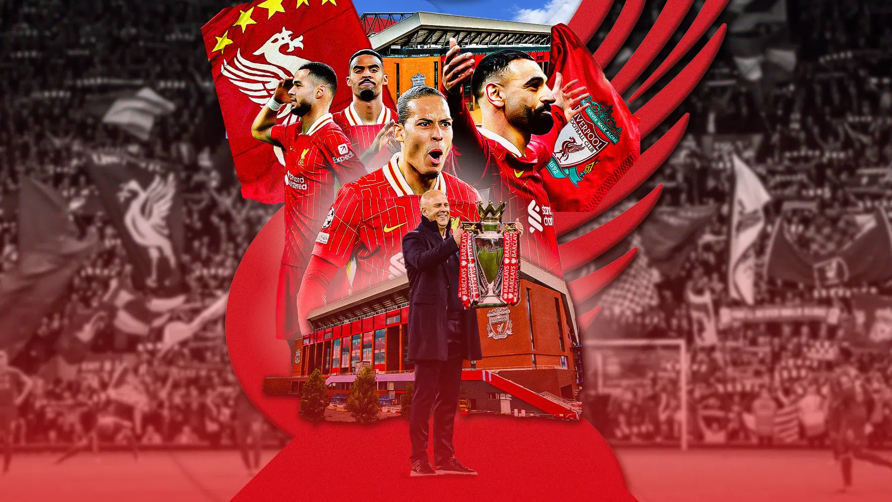 Slot doet het: Liverpool officieel kampioen van Engeland