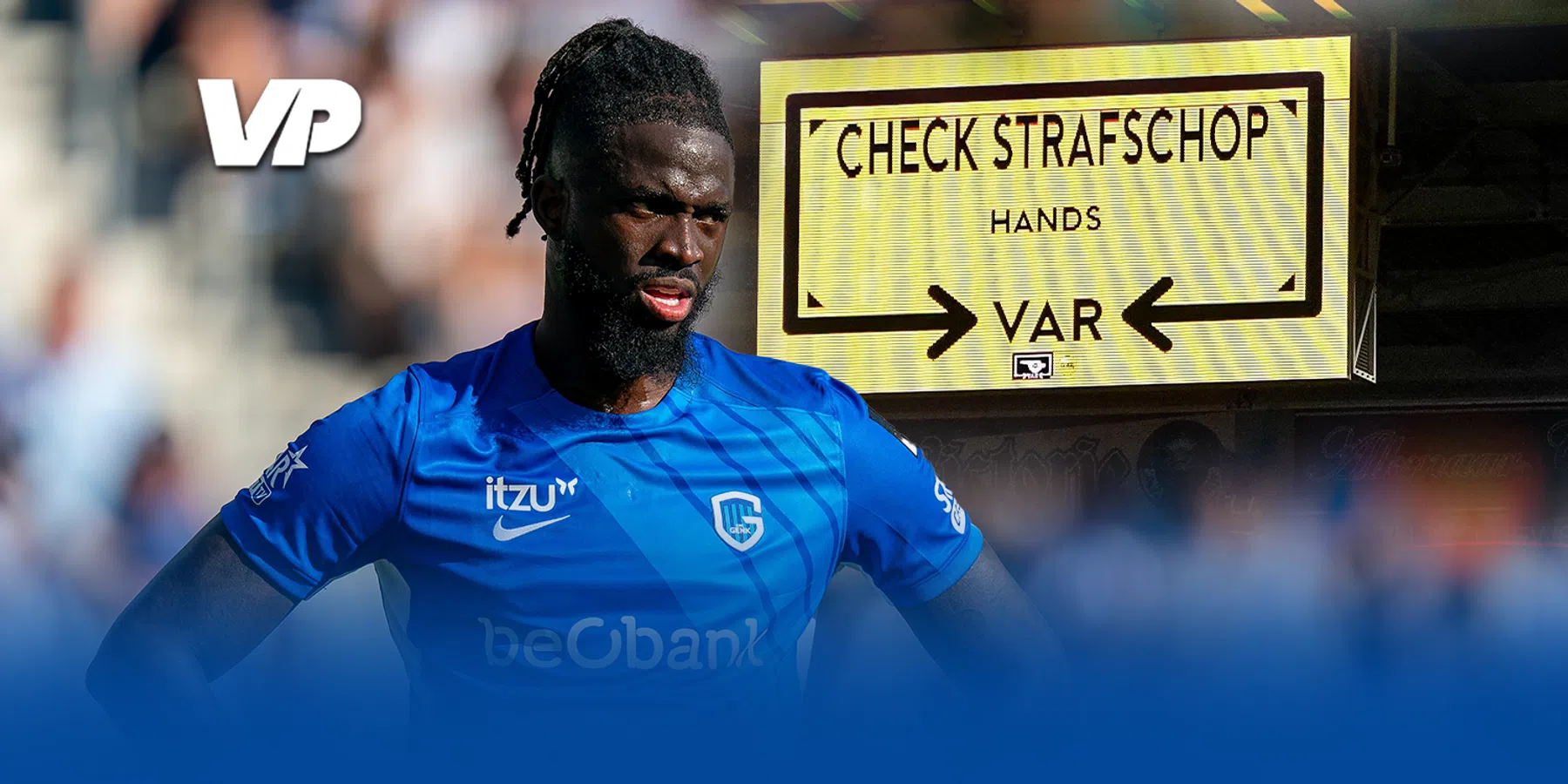 Tijd voor Voetbal over hands Renders in KRC Genk - Antwerp