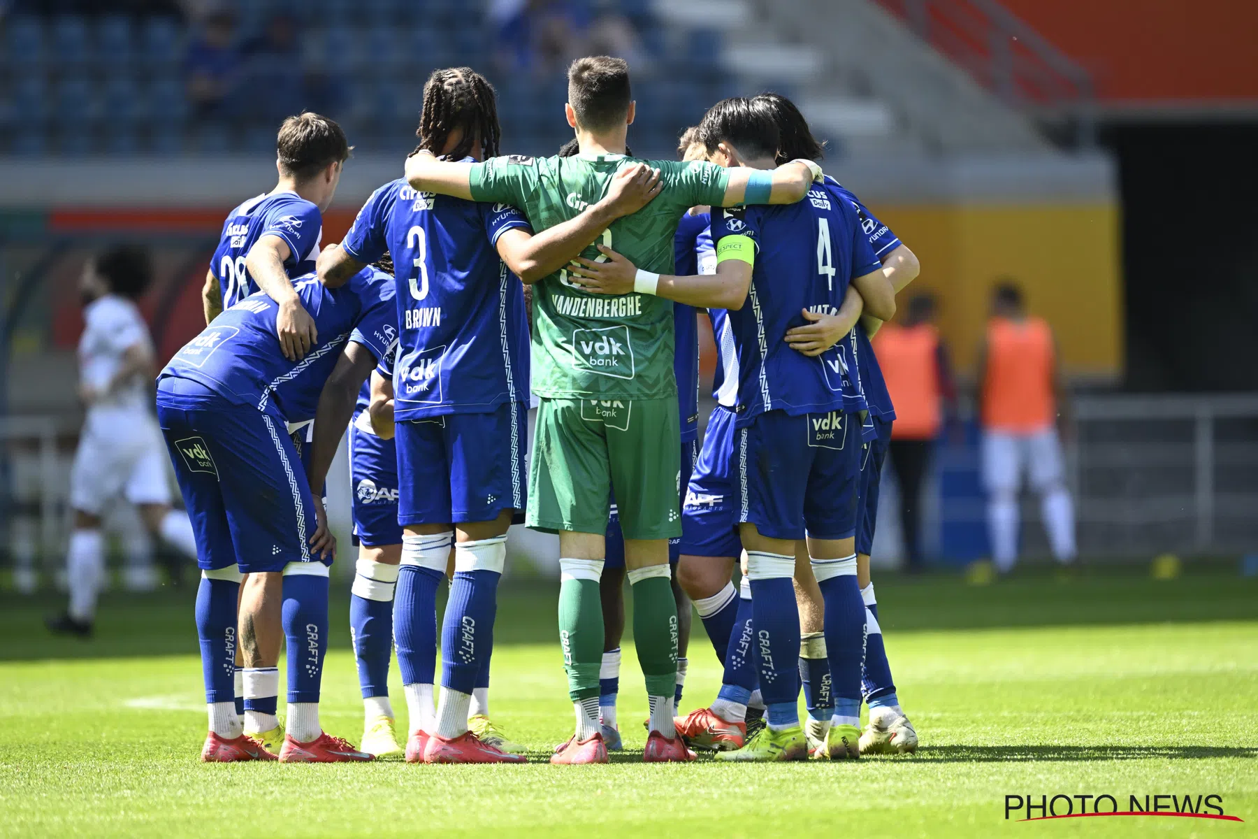 Hein Vanhaezebrouck over KAA Gent in de Champions' Play-Offs